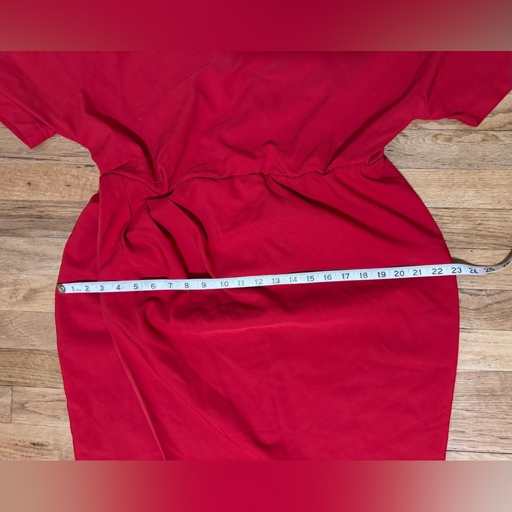 11 HONORE Plus Adeline Off-The-Shoulder Midi Dress - Picture 12 of 12